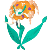 Florges Fleur Orange