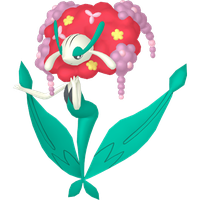 Florges Fleur Rouge